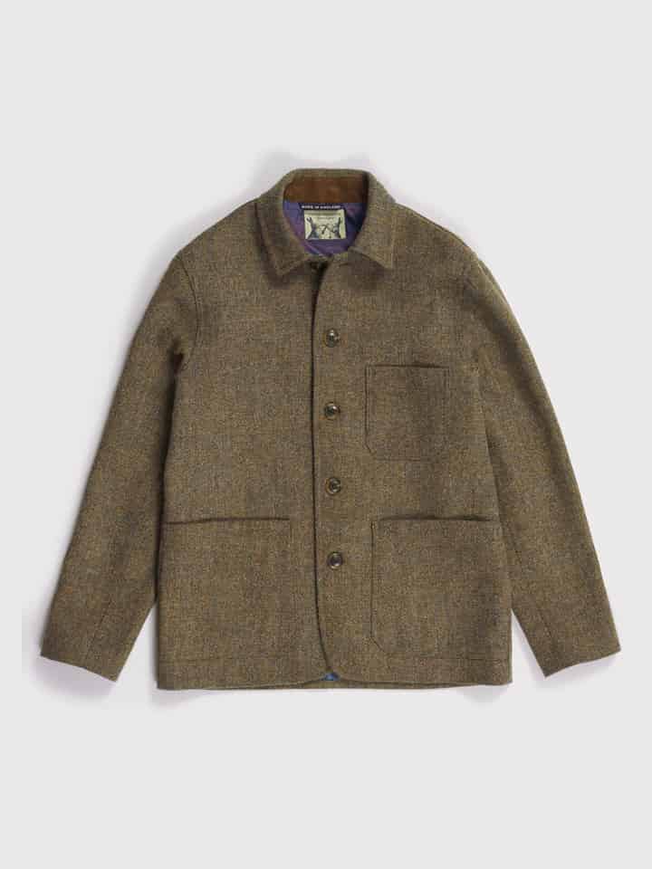 Men's Lichen Harris Tweed® Chore Jacket