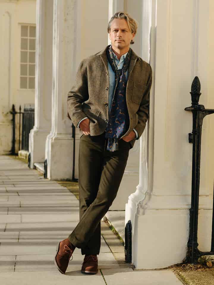 Lichen Harris Tweed® Chore Jacket