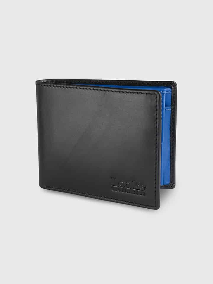 Black Loake Barclay Wallet Outside