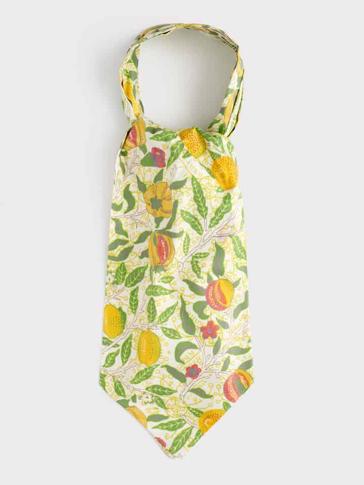 Gold Fruits William Morris Cravat