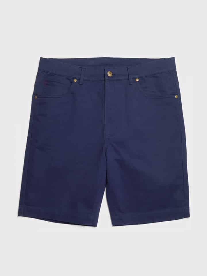 Navy Blue Jeano Shorts Flat