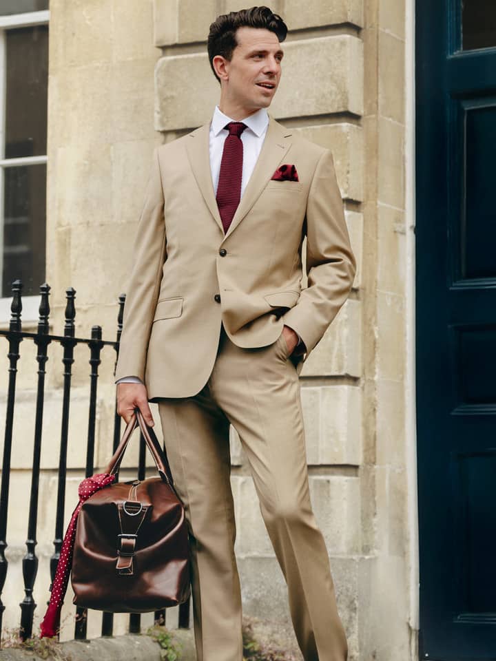 Voyager Lounge Suit On Model