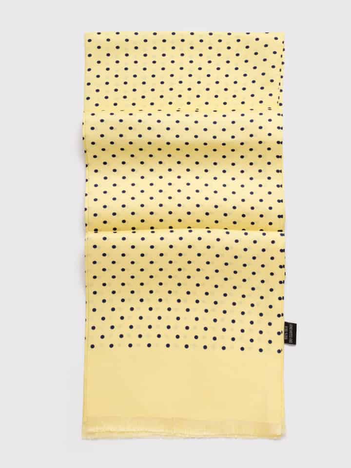 Yellow Birkin Silk Scarf