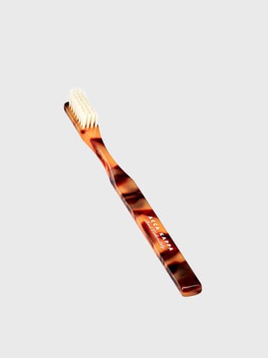 Mens Tortoise Shell Classic Toothbrush by ACCA KAPPA