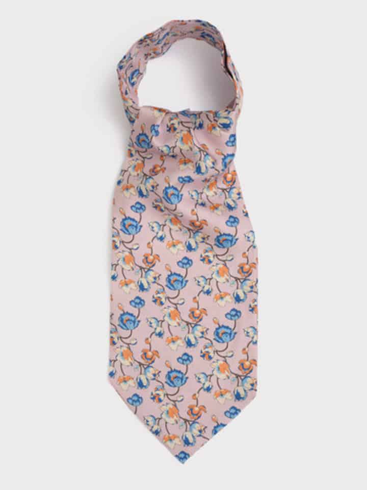 Floral Pink Cravat
