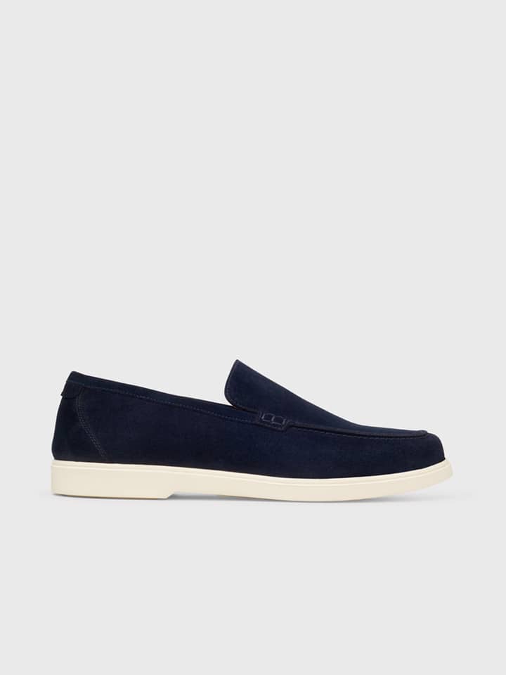 Tuscany Loake Loafer in Navy