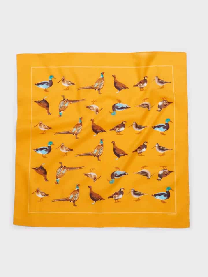 Mens Gold Game Birds Giant Hank