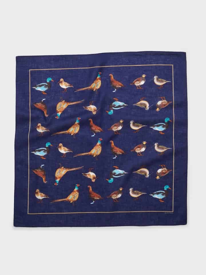 Mens Navy Game Birds Giant Hank