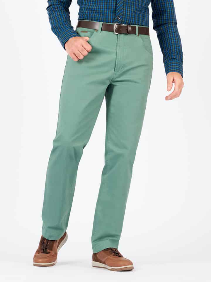 Men's Ocean Green Jeano Trousers